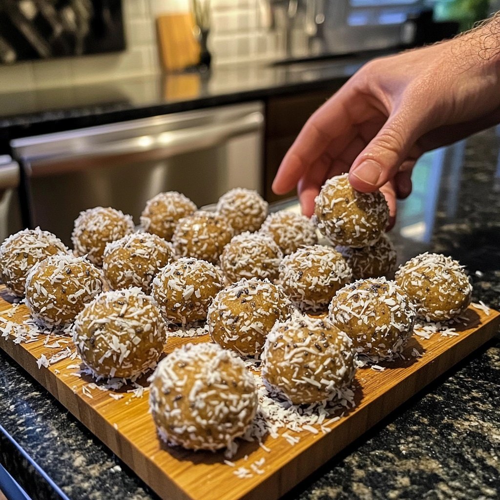 Almond Butter Protein Balls