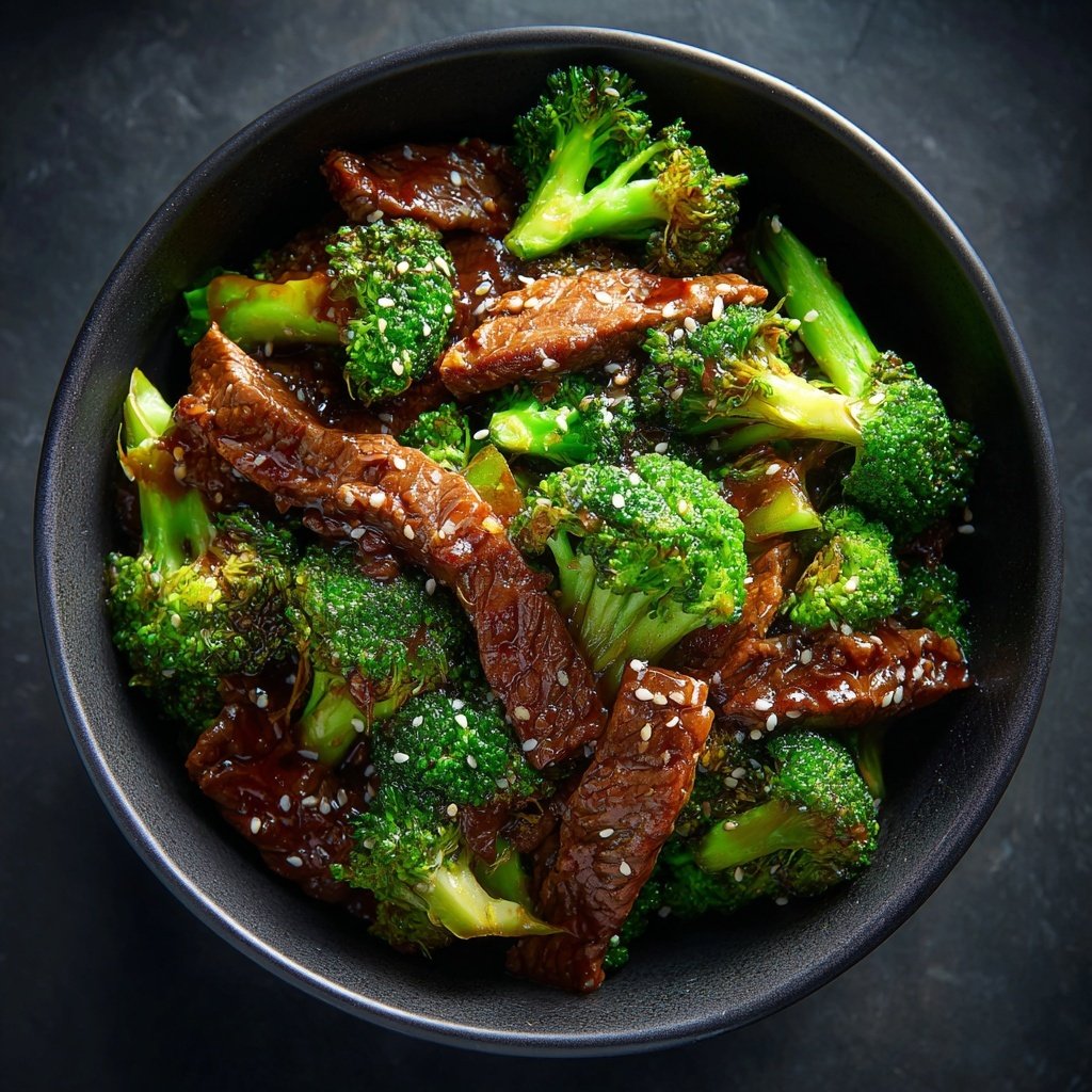 High Protein Beef And Broccoli Bowl