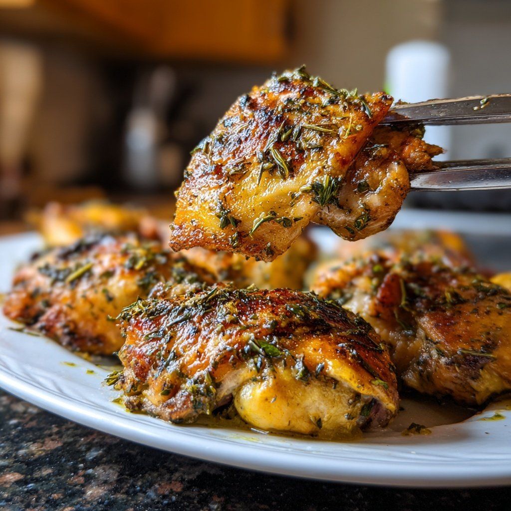 Mediterranean Baked Chicken Thighs