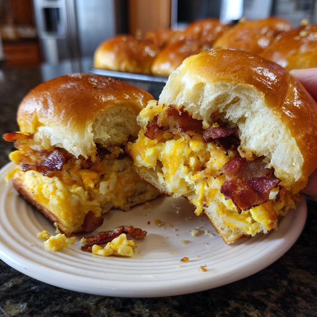 Breakfast Sliders For A Crowd