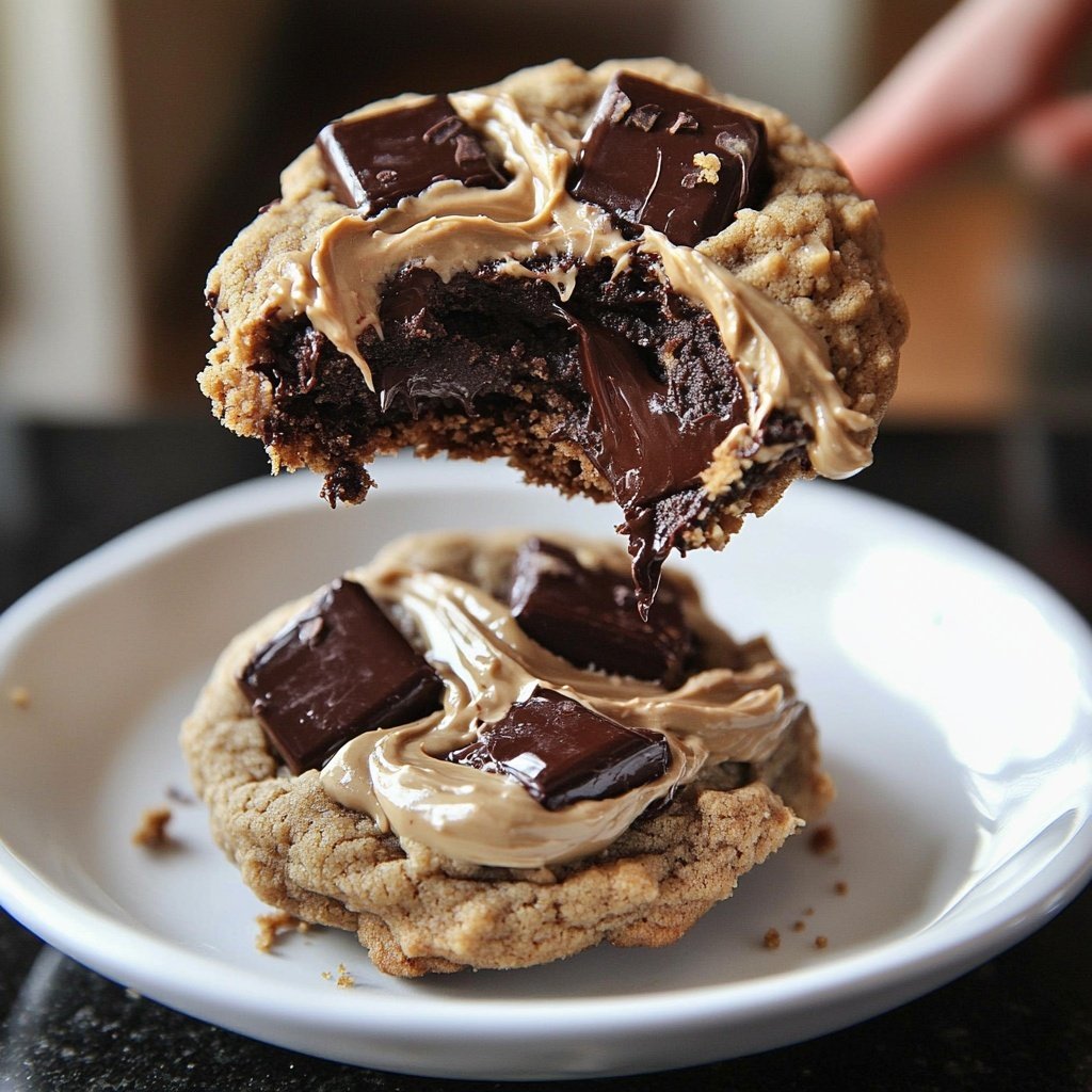 Chocolate Tahini Cookies