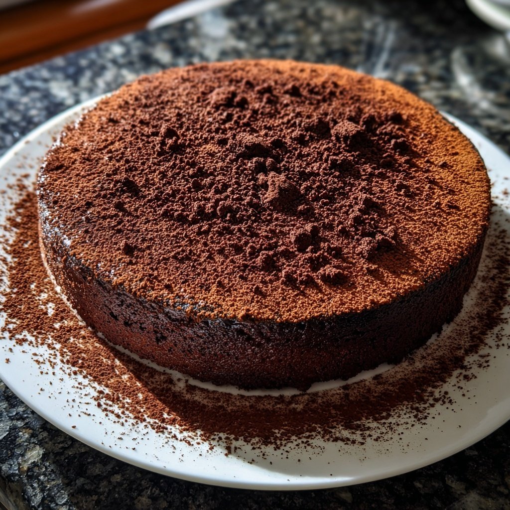 Moist Chocolate Cake With Cocoa Powder